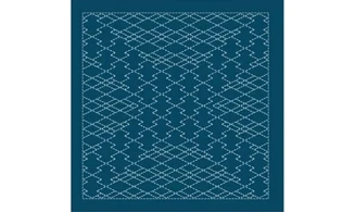 Coupon tissu Sashiko 33 x 66 cm