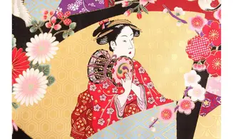 Tissu japonais Naka Geishas
