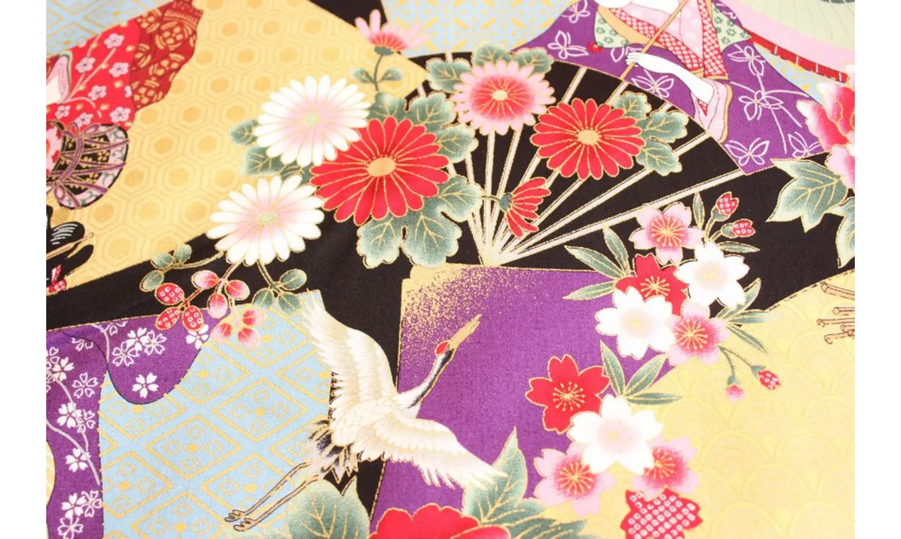 Tissu japonais Naka Geishas