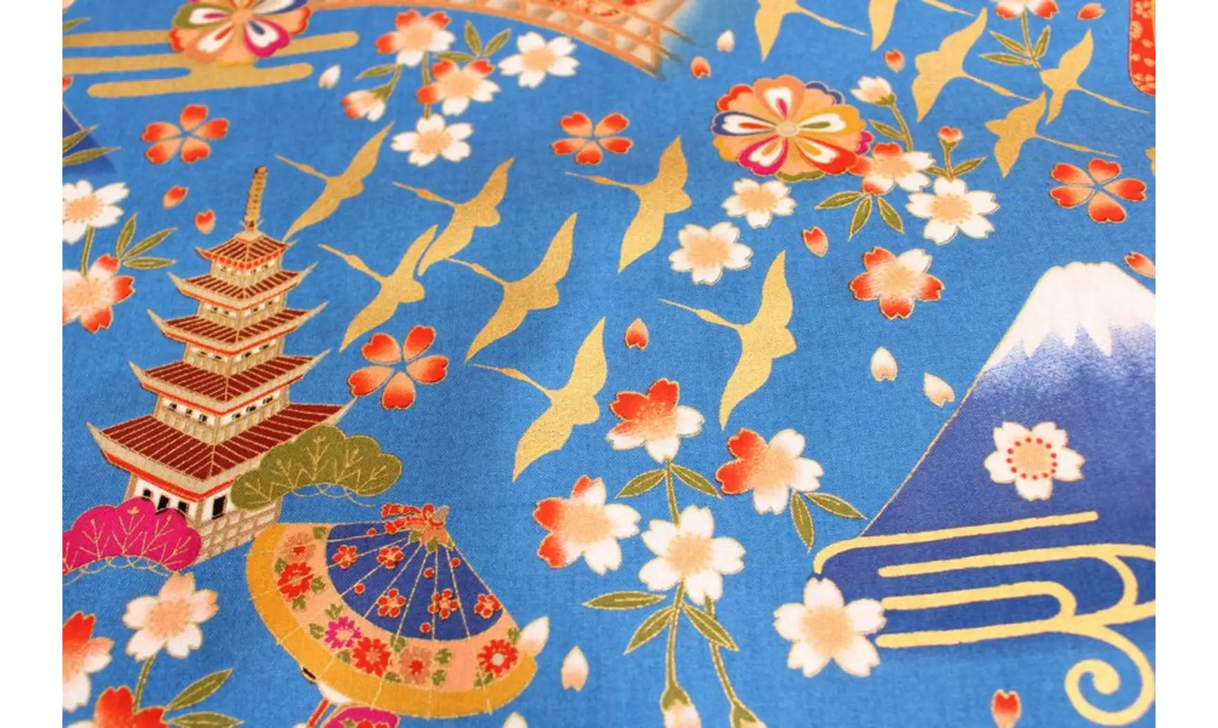 Tissu japonais Naka promenade