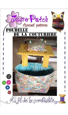 poubelle de la couturière