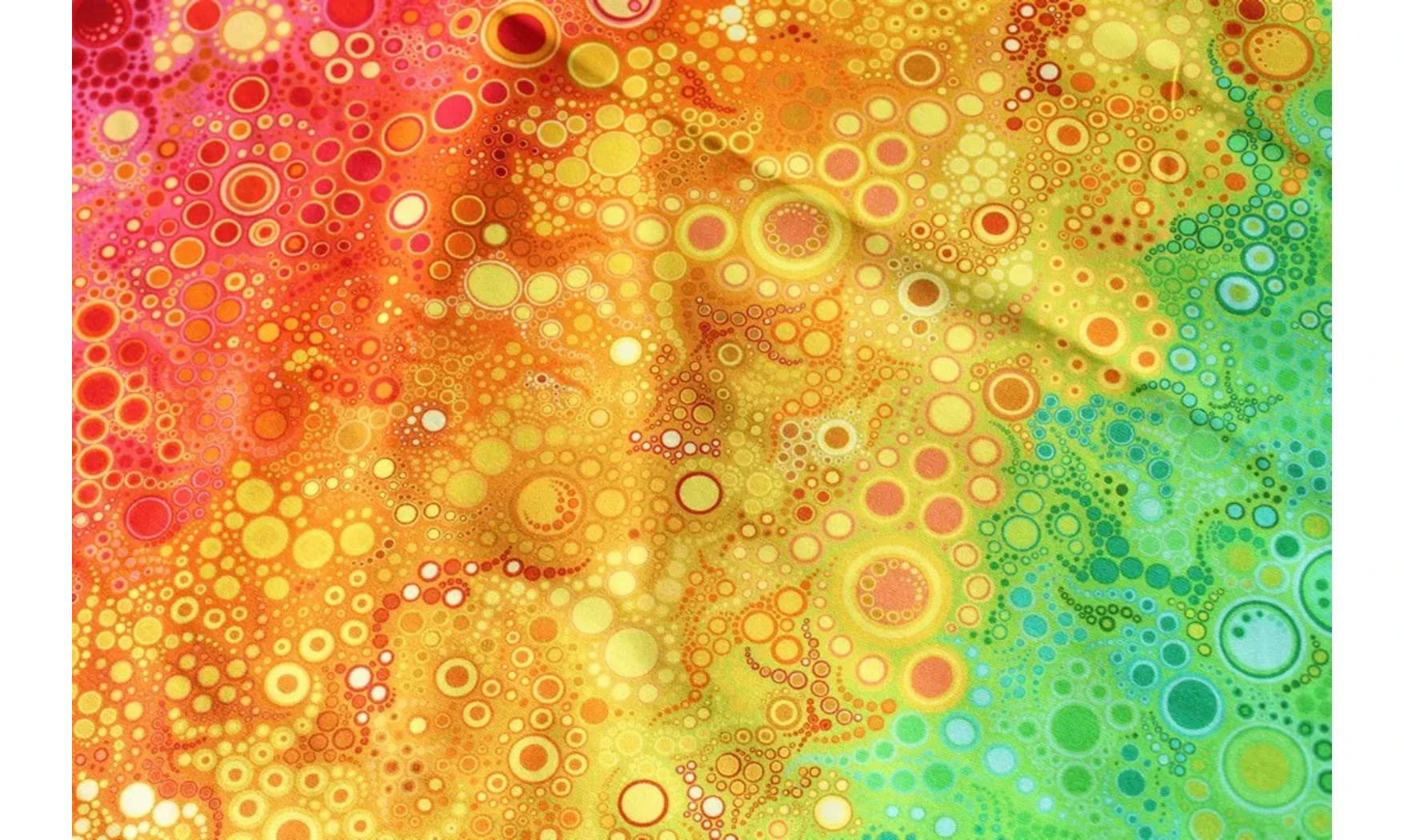 Tissu Effervescence Arc en ciel