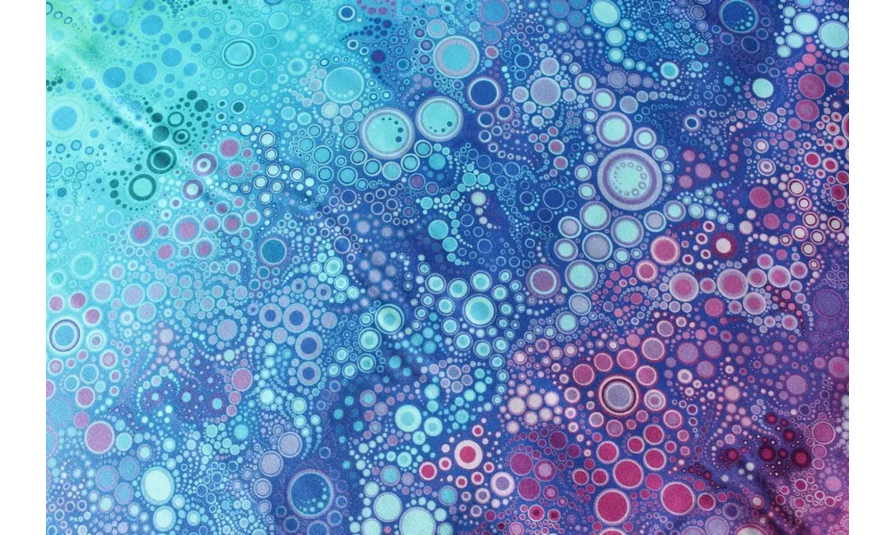 Tissu Effervescence Arc en ciel