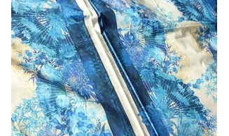 Tissu jardin oriental