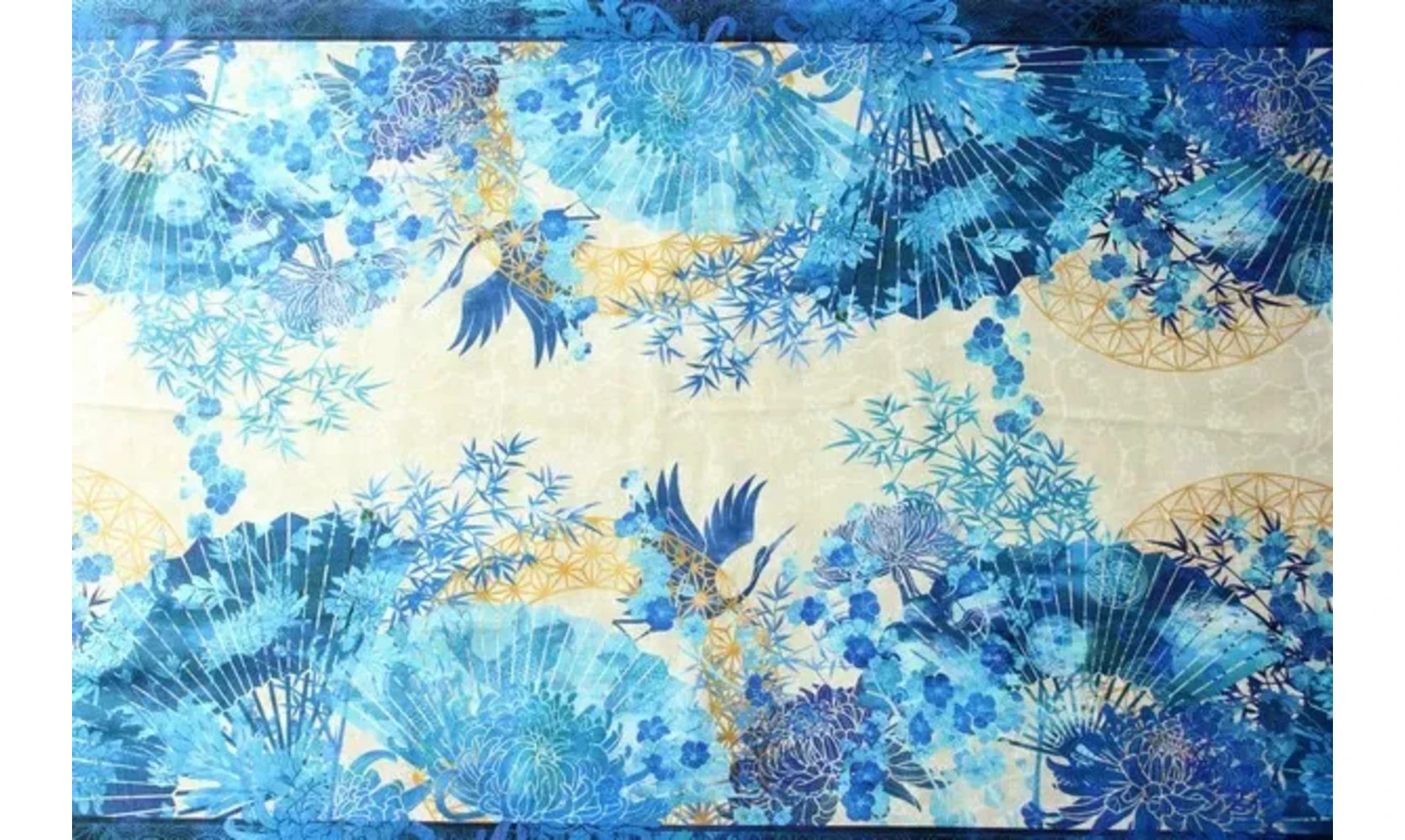 Tissu jardin oriental