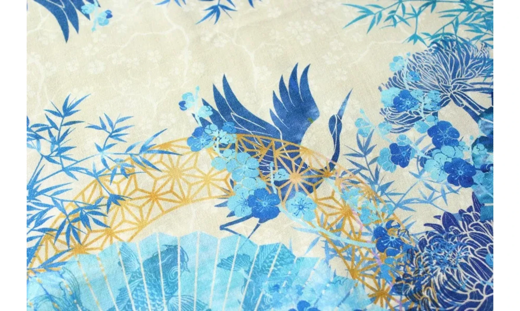 Tissu jardin oriental