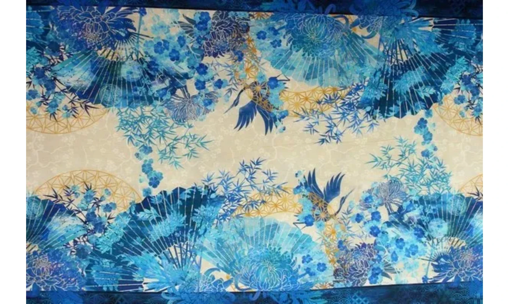 Tissu jardin oriental