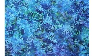 Batik feuillages lapis