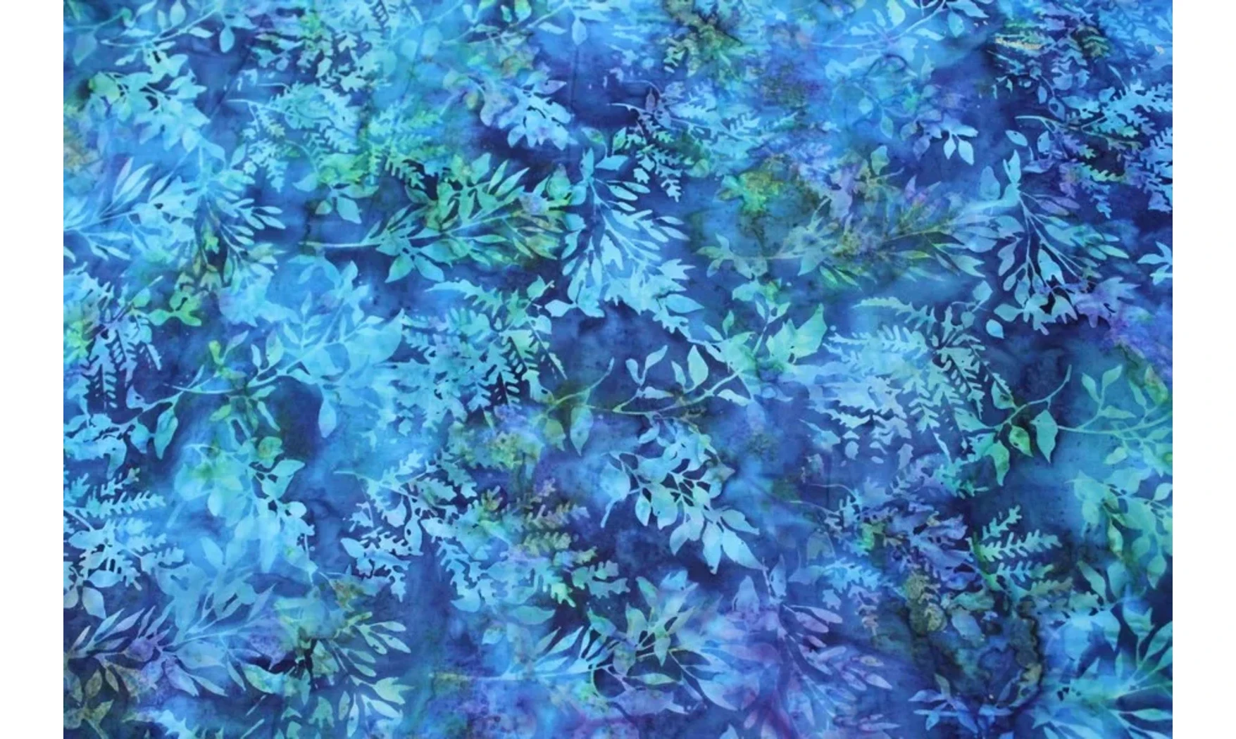 Batik feuillages lapis