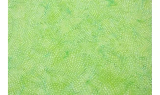 Batik vent de points - citron vert