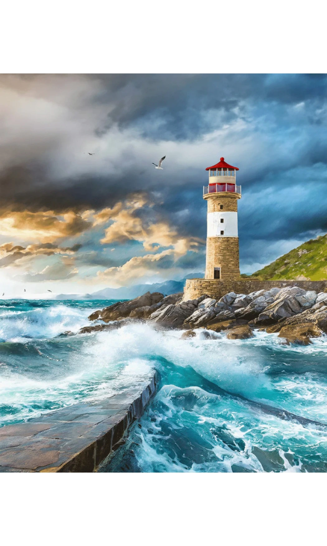 Panneau du grand phare