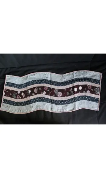 Chemin de table Hiver Glacé