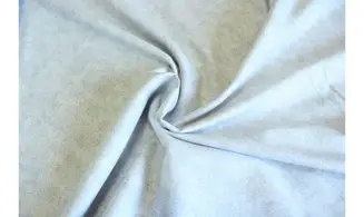 Tissu gris clair feuillages