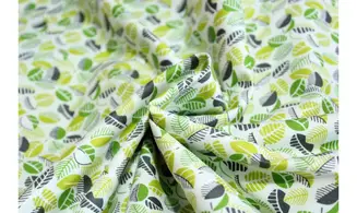 Tissu Mimosa feuilles