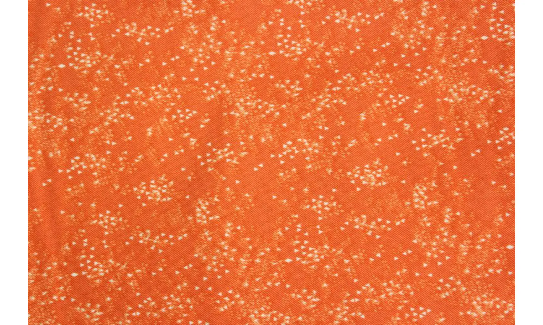 Tissu orange reflets