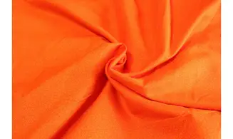 Tissu orange pointillisme