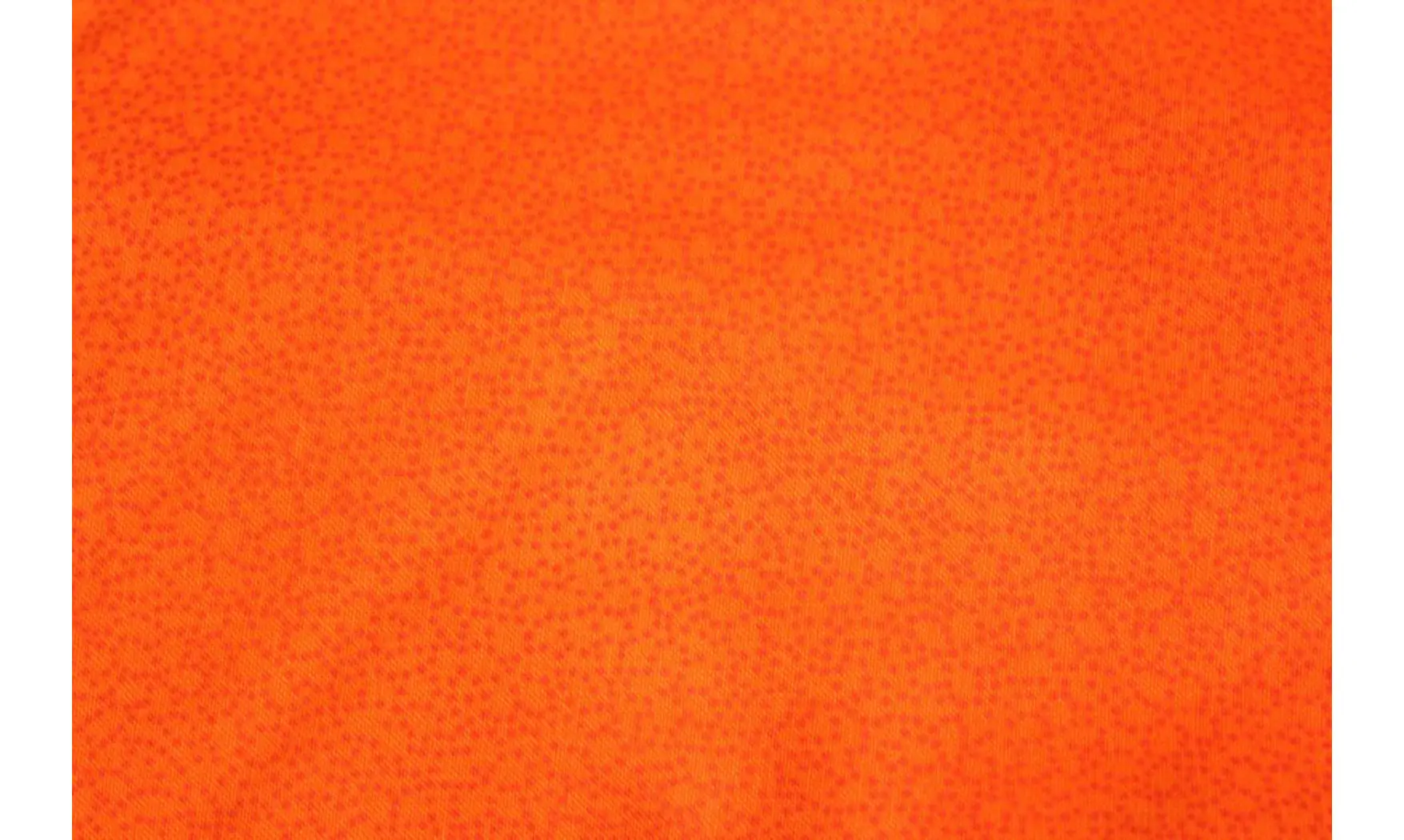 Tissu orange pointillisme