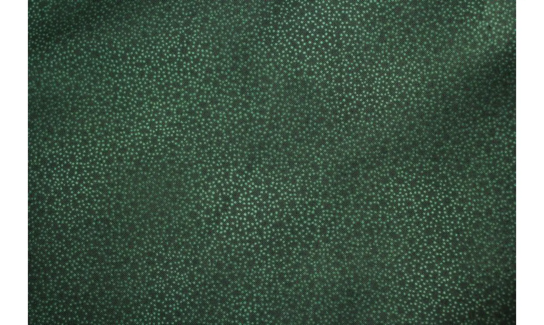 Tissu vert foncé pointillisme