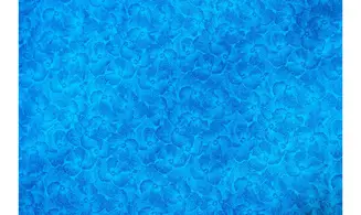 Tissu fleurs de Turquoise