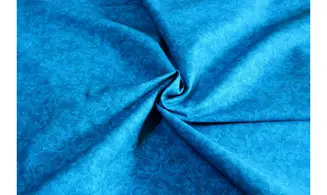 Tissu fleurs de Turquoise