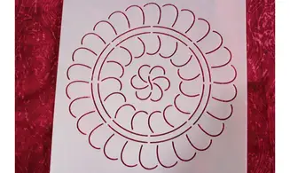 Cercle de plumes - 20,3 cm