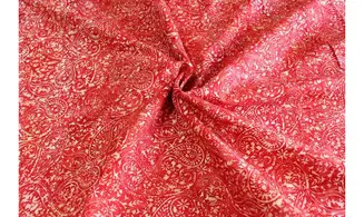 Batik Eliot rouge et blanc