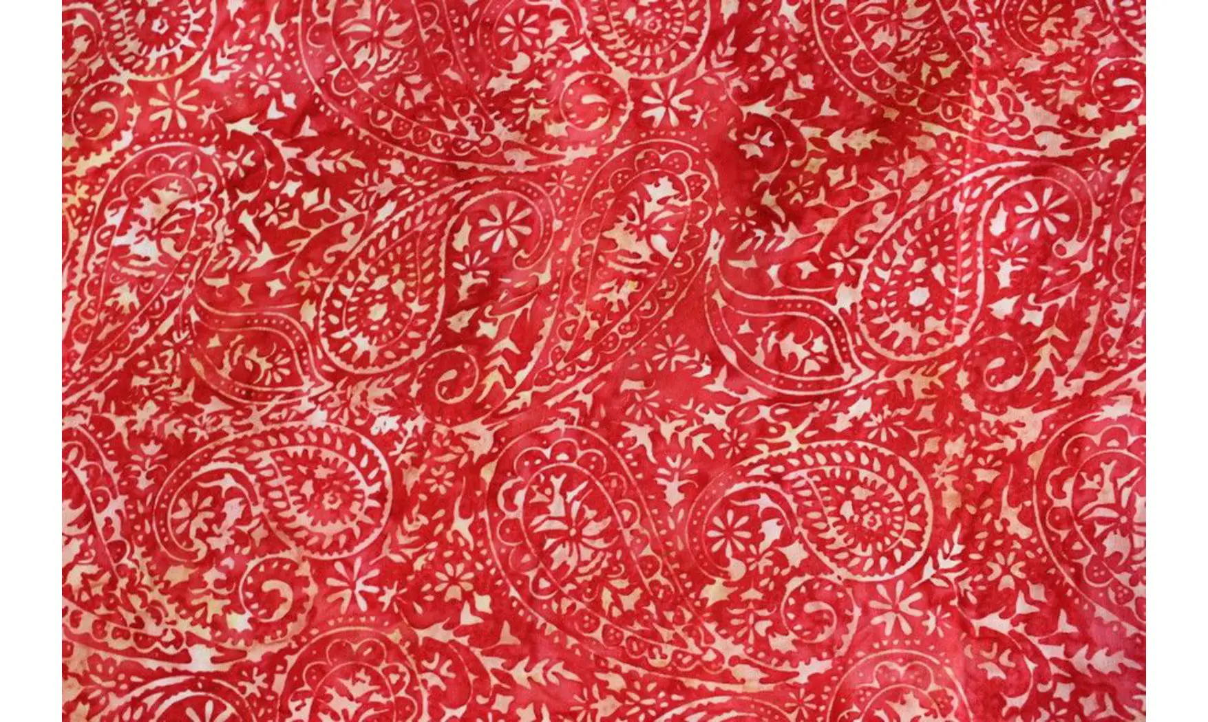 Batik Eliot rouge et blanc