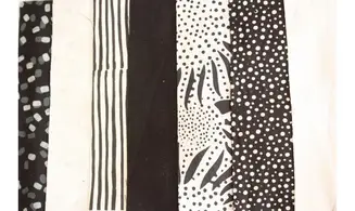 Tesselation noir et blanc