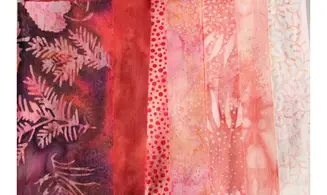 Tesselation rose saumonée