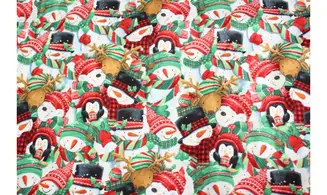 Tissu Noël ensemble