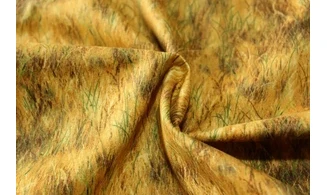 Tissu herbe en automne