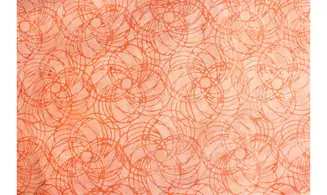 Batiks saumon cercles