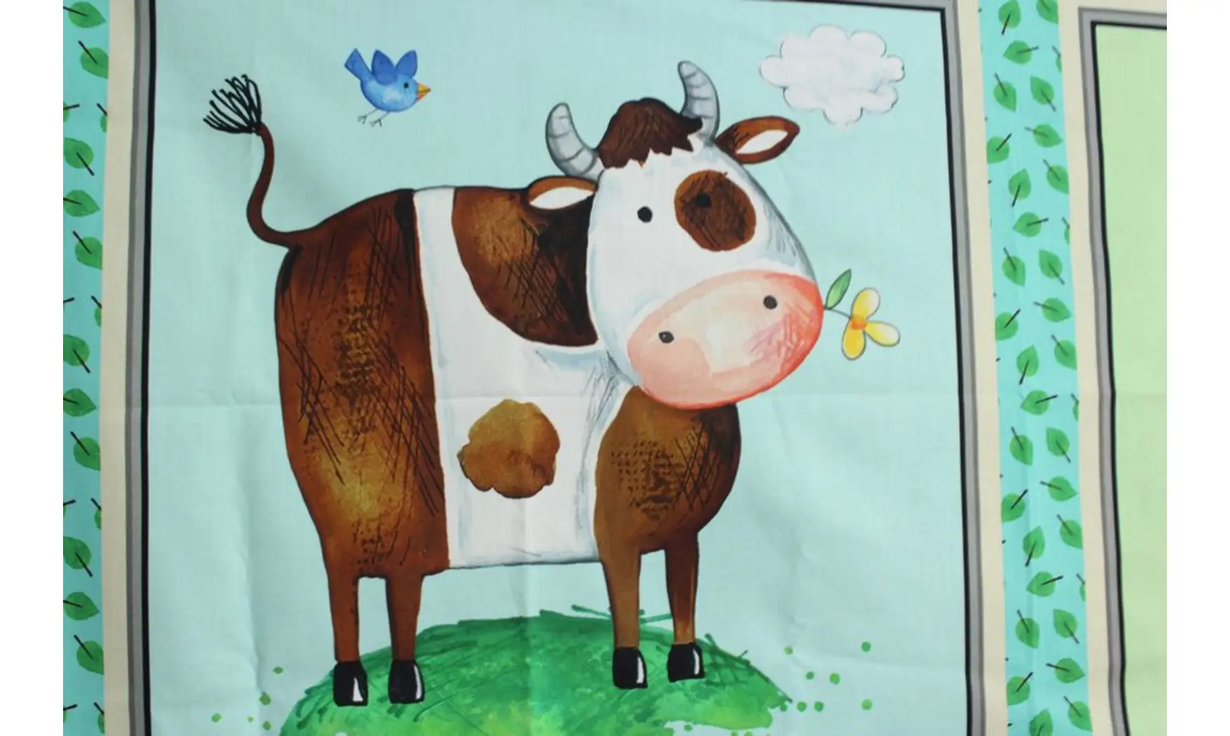 Panneau Les 2 vaches