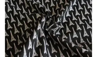 Tissu Paris tours Eiffel