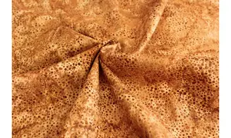 Batik pointillisme marron