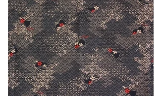 Tissu japonais Kurenai