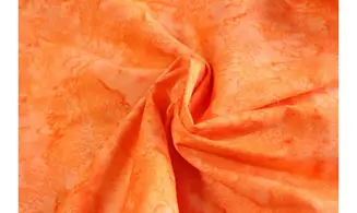 Batik orange Halloween