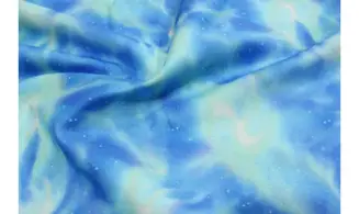 Tissu ciel space bleu