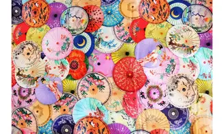 Tissu japonais Ombrelles