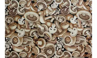 Tissu champignons