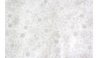 Tissu frosty snowflake