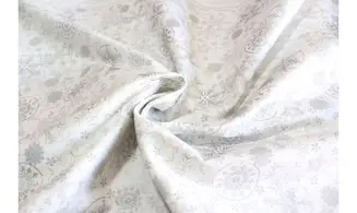 Tissu frosty snowflake