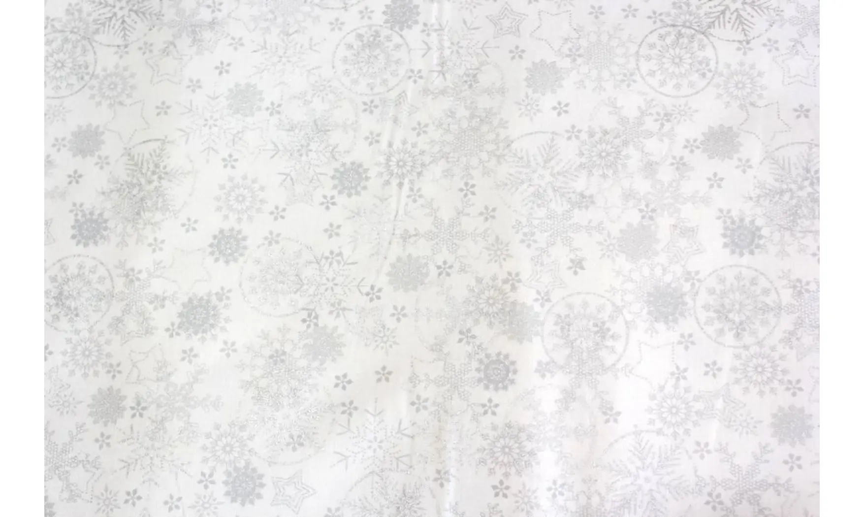 Tissu frosty snowflake