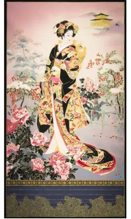 Panneau de la Geïsha