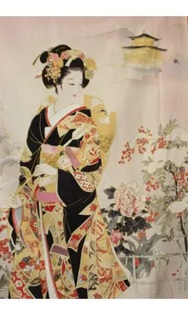 Panneau de la Geïsha