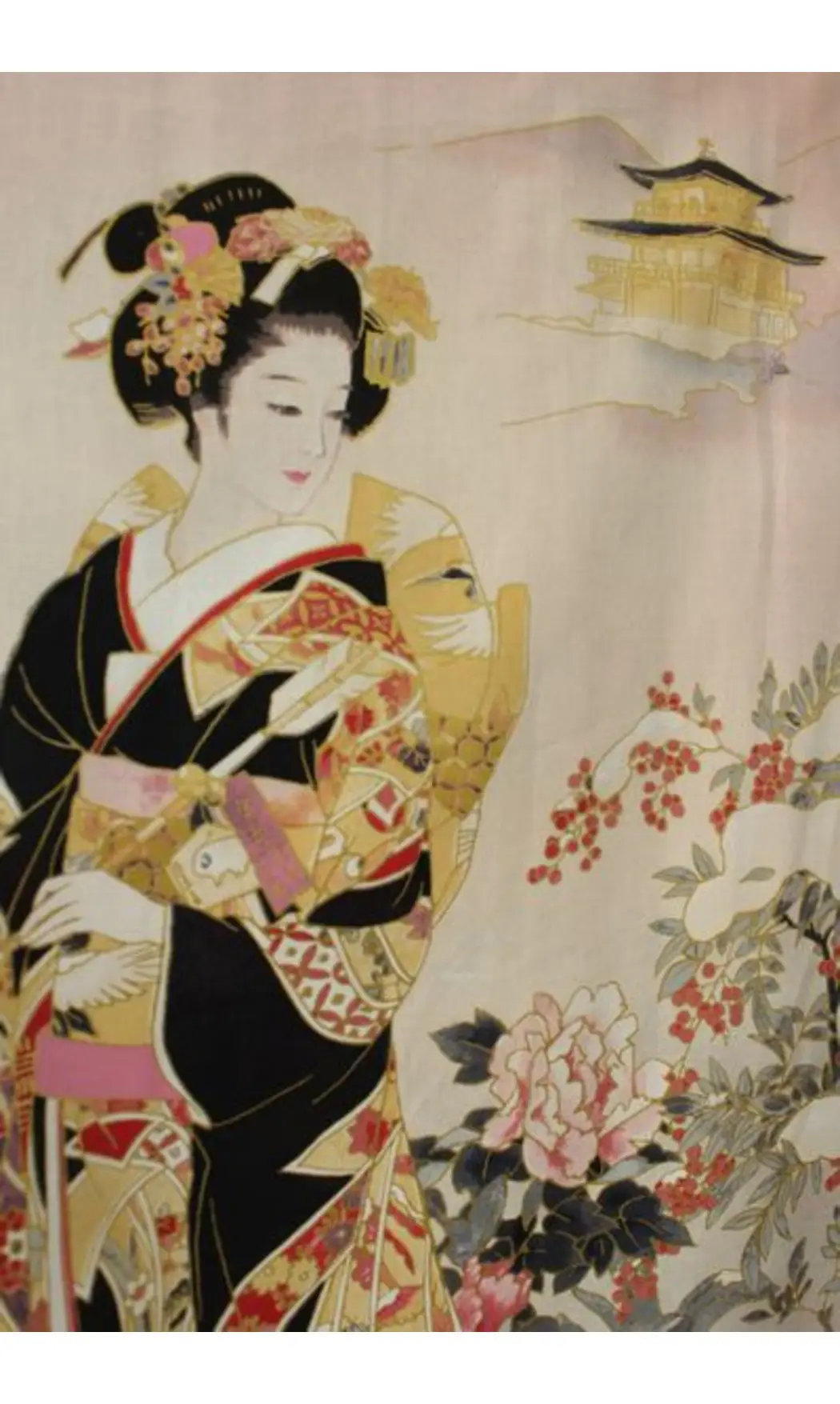 Panneau de la Geïsha