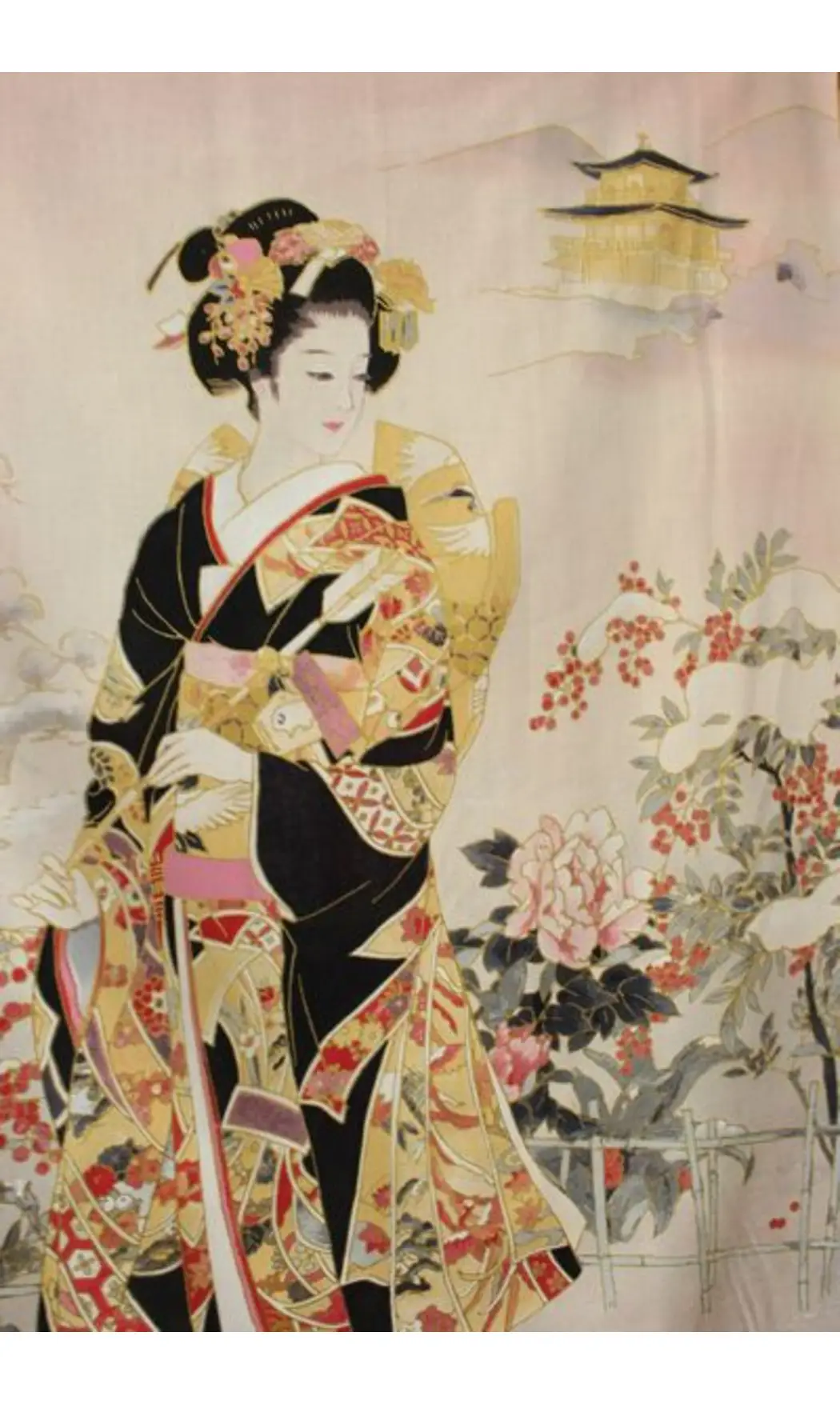 Panneau de la Geïsha