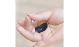 Dé en cuir pour sashiko