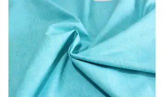 Tissu turquoise Mélange