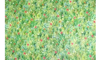 Tissu prairie fleurie
